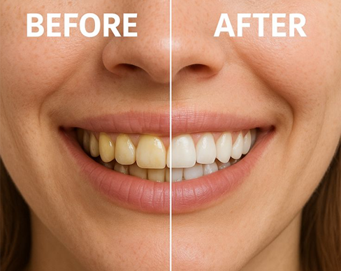 Scaling, Polishing & Teeth Whitening